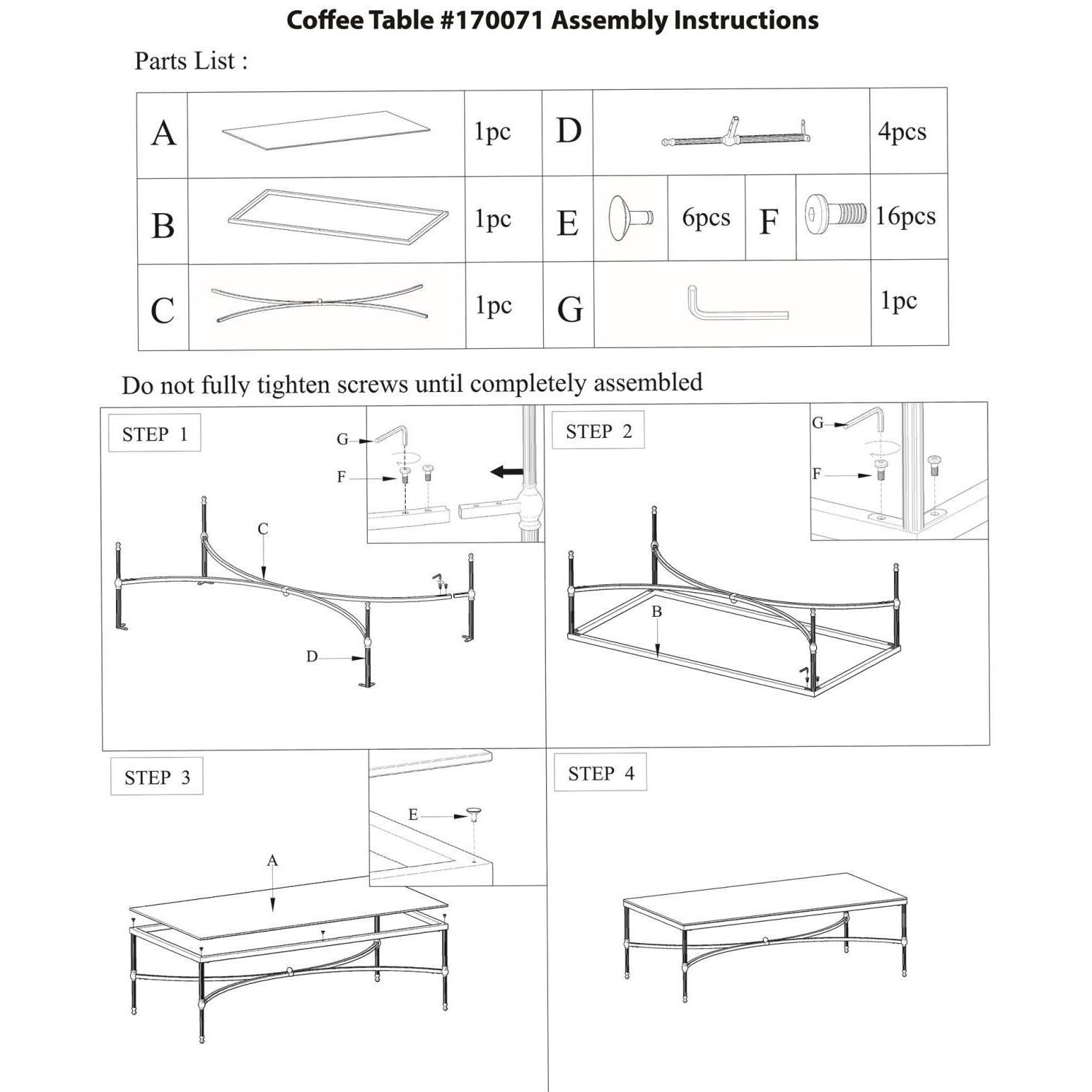 Bonnifait 58 X 18.5 inch Antique Bronze Coffee Table